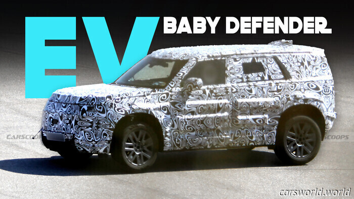 Así es el Nuevo Defender Baby EV de Land Rover | Carscoops